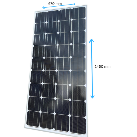 160 W Monocrystalline Solar Panel
