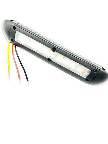 Dual LED Bug free / Awning Light (White and Amber) - Black