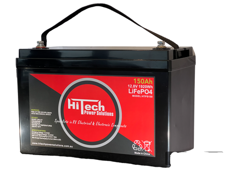 150 Amp Hitech Lithium Iron Phosphate Battery LiFePO4