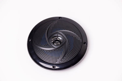 6.5 Waterproof Speaker - Marine/ Caravans - Black - Pair