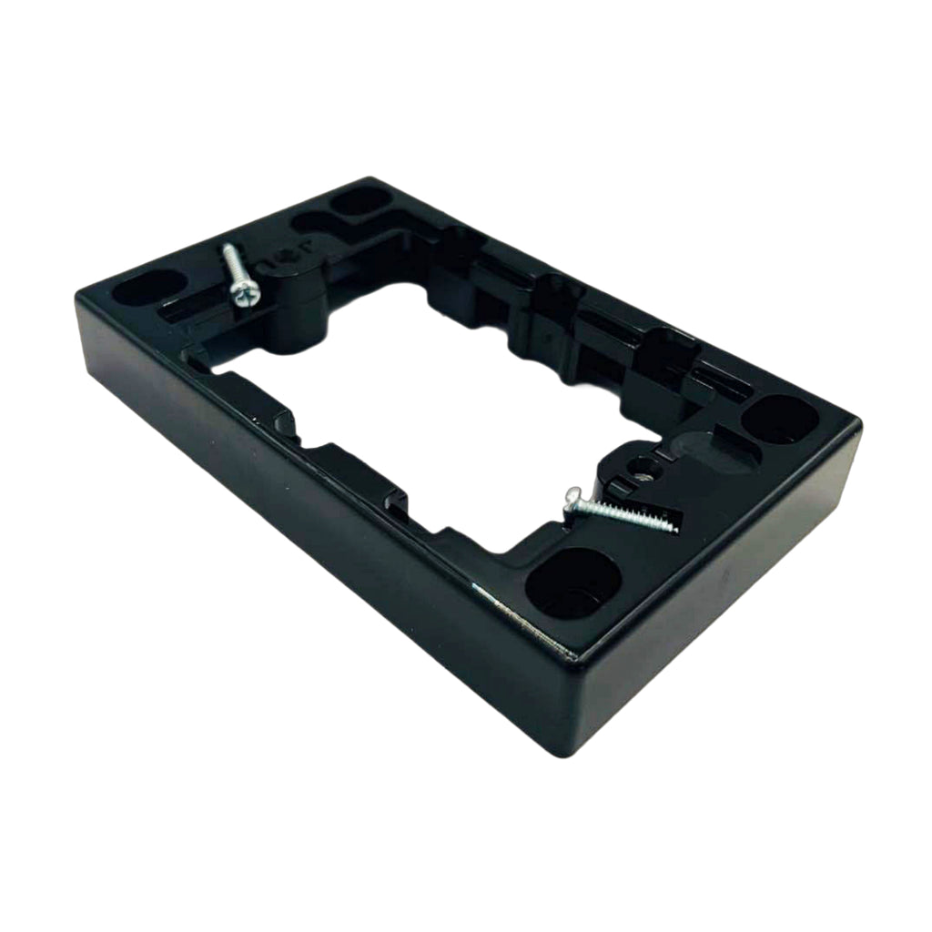 Mounting ( Block) Flanges 18mm Black