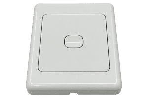 White single gang wall switch