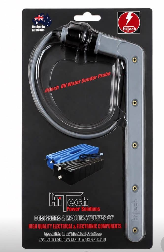 HiTech RV water tank sender probe with cable lead
