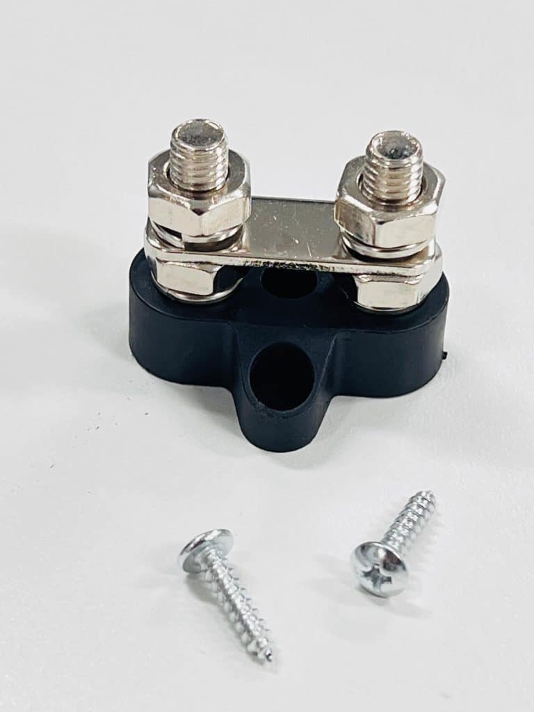 Red and Black Dual-Terminal Stud Set