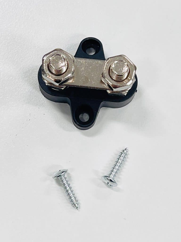 Red and Black Dual-Terminal Stud Set
